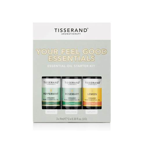 Tisserand Aromatherapy Your Feel Good Essentials Kit Grau