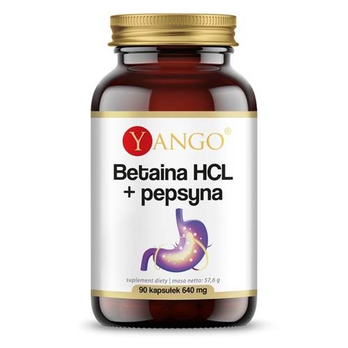 Nahrungsergänzungsmittel Yango Betaina Hcl Plus Pepsyna