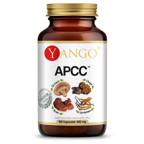 Nahrungsergänzungsmittel Yango Apcc-reishi, Kordyceps, Shitake, Chaga