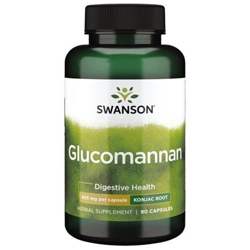 Nahrungsergänzungsmittel Swanson Glucomannan 665 Mg