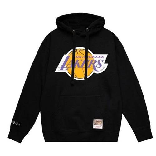 Mitchell & Ness Nba Los Angeles Lakers Team Logo Hoody M HDSSINTL1267LALBLCK