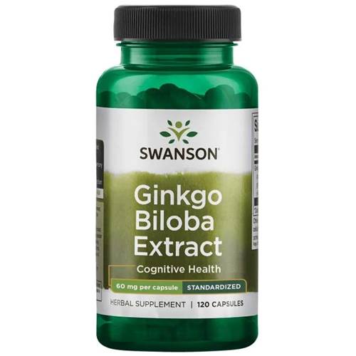 Nahrungsergänzungsmittel Swanson Ginkgo Biloba Extract