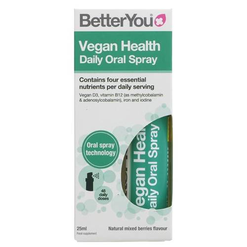 Nahrungsergänzungsmittel BetterYou Vegan Health Daily Oral Spray