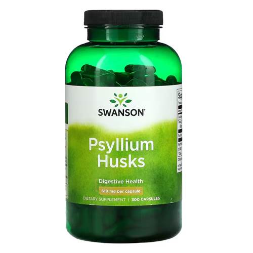 Nahrungsergänzungsmittel Swanson Psyllium Husks