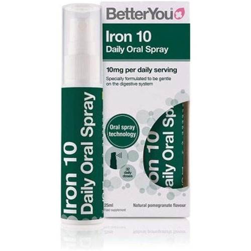 Nahrungsergänzungsmittel BetterYou Iron 10 Daily Oral Spray