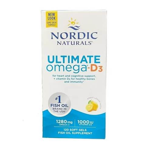 Nahrungsergänzungsmittel NORDIC NATURALS Ultimate Omega D3