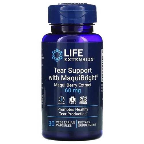 Nahrungsergänzungsmittel Life Extension Tear Support With Maquibright