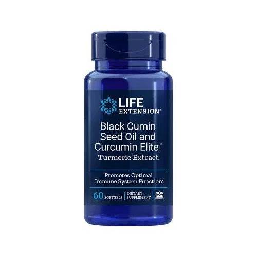 Nahrungsergänzungsmittel Life Extension Black Cumin Seed Oil