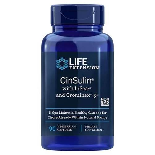 Nahrungsergänzungsmittel Life Extension Cinsulin + Insea2 And Crominex 3+