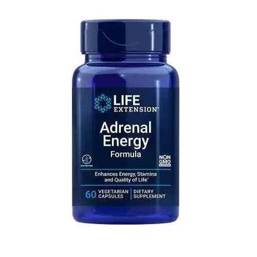 Nahrungsergänzungsmittel Life Extension Adrenal Energy Formula
