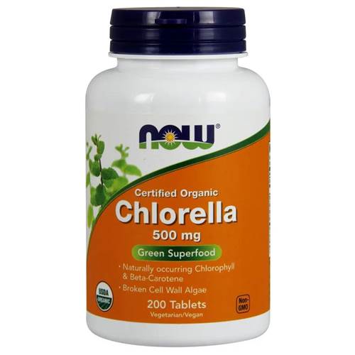 Nahrungsergänzungsmittel NOW Foods Chlorella