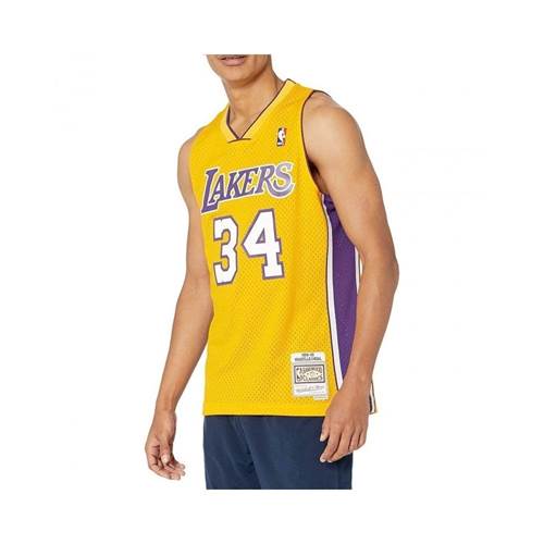 Mitchell & Ness Los Angeles Lakers Nba Swingman Home Jersey Weiß,Gelb,Violett
