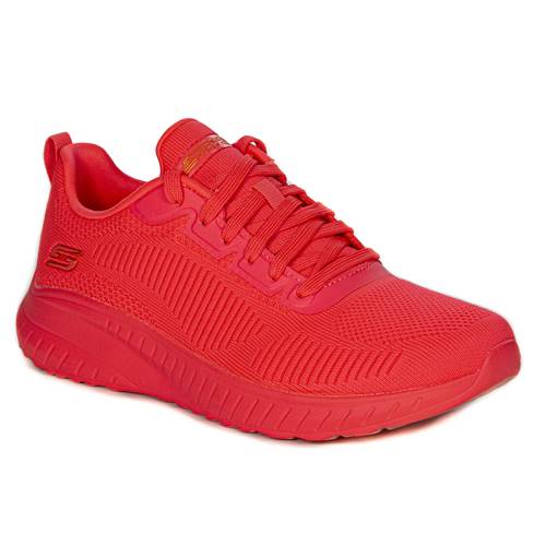 Skechers Bobs Neon Coral Rot