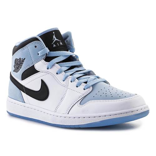Nike Air Jordan 1 Mid Se Weiß,Hellblau