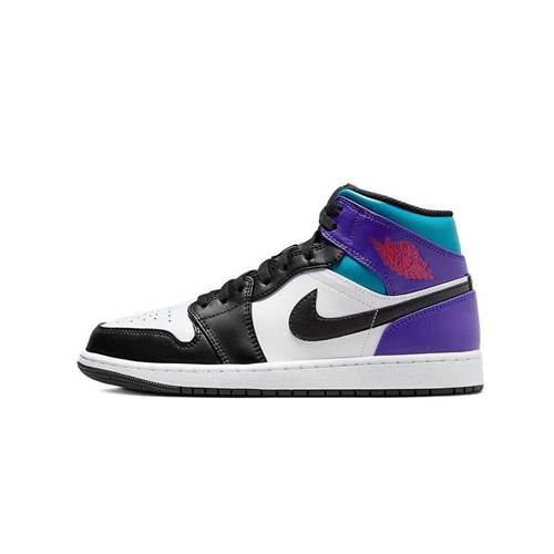 Nike Air Jordan 1 Mid Violett,Weiß