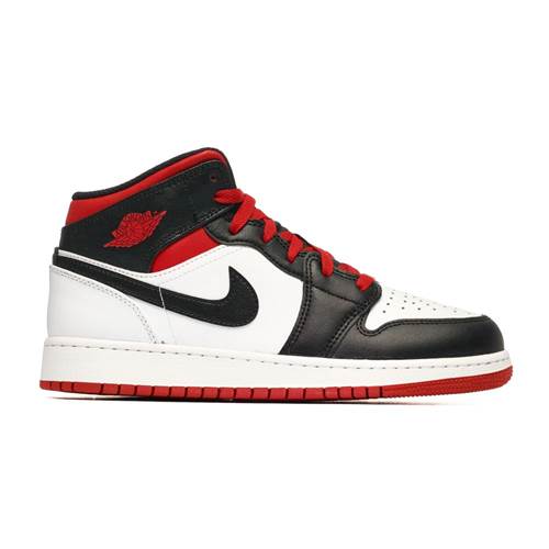 Nike Air Jordan 1 Mid Rot,Schwarz,Weiß