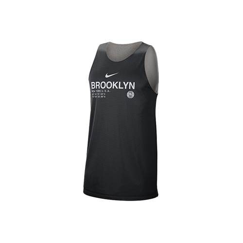 Nike Nba Brooklyn Nets Standard Issue Reversible Schwarz,Grau
