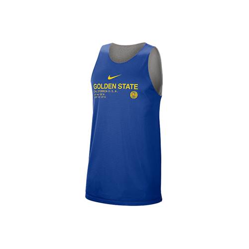 Nike Nba Golden State Warriors Standard Issue Reversible Grau,Blau