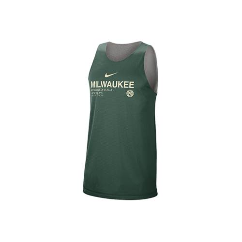 Tshirts Nike Nba Milwaukee Bucks Standard Issue Reversible