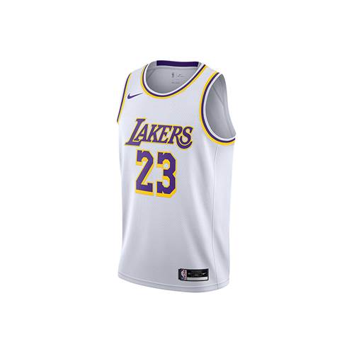 Nike Nba Los Angeles Lakers Lebron James Association Edition Swingman Weiß