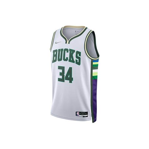 Nike Nba Milwaukee Bucks Giannis Antetokounmpo Weiß,Grün