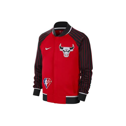 Nike Nba Chicago Bulls Dri-fit Showtime Rot,Schwarz